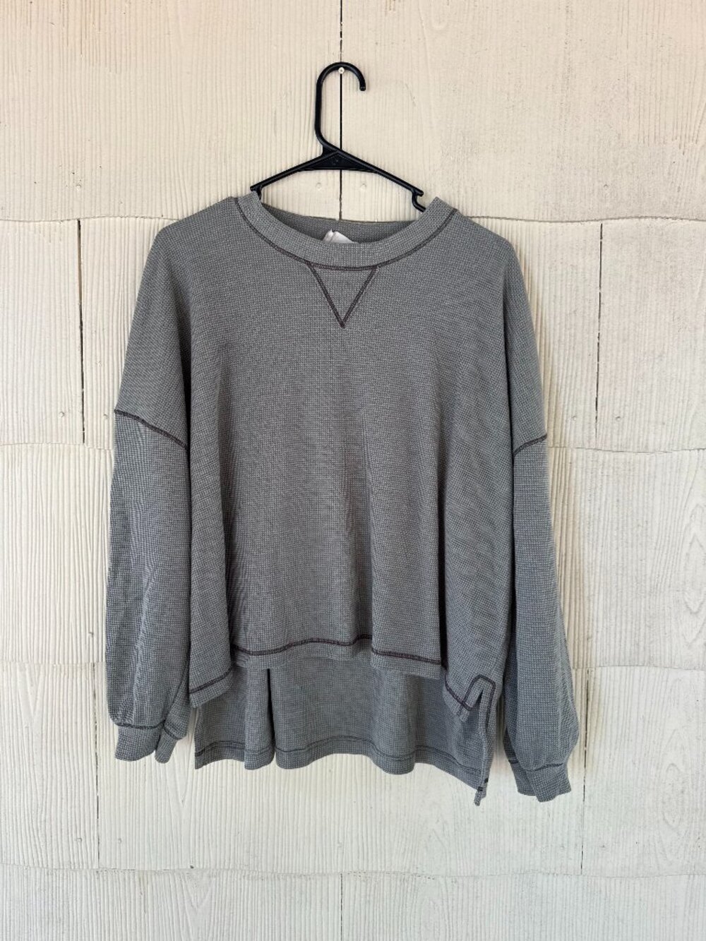 Altar’d State Green & Gray Waffle-Knit Two-Piece Set 💚🩶